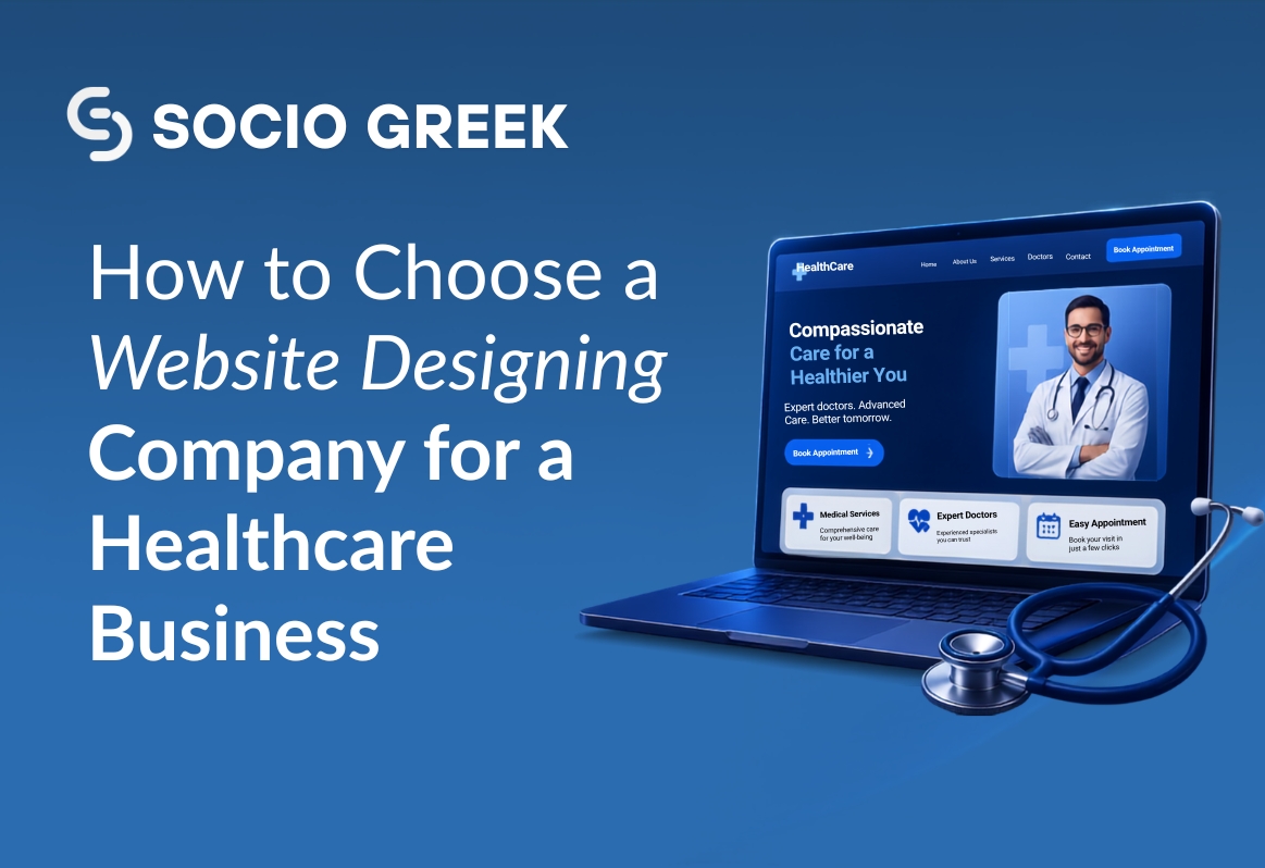 Website designing for healtcare
